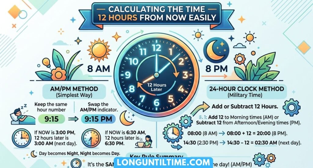 12 Hours From Now Is What Time