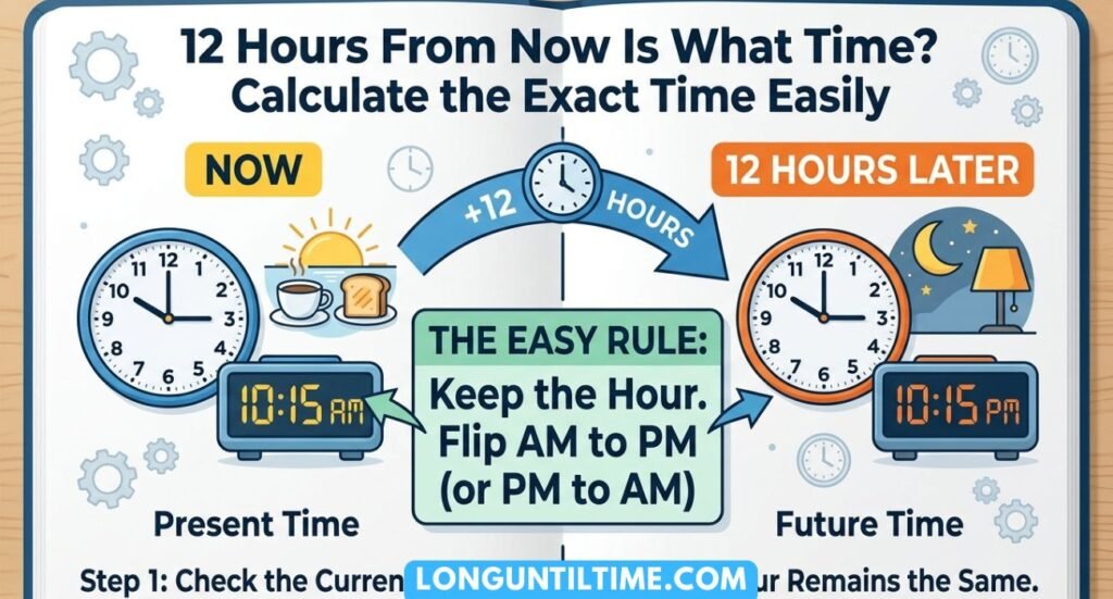 12 Hours From Now Is What Time