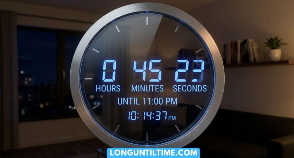 How Long Until 11pm