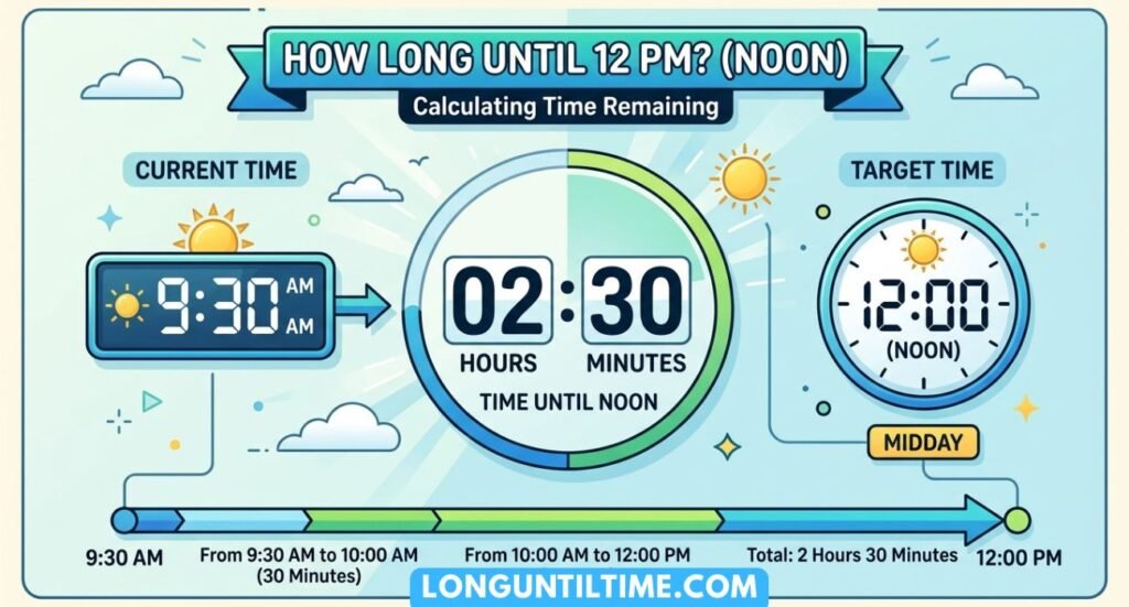 How Long Until 12 PM