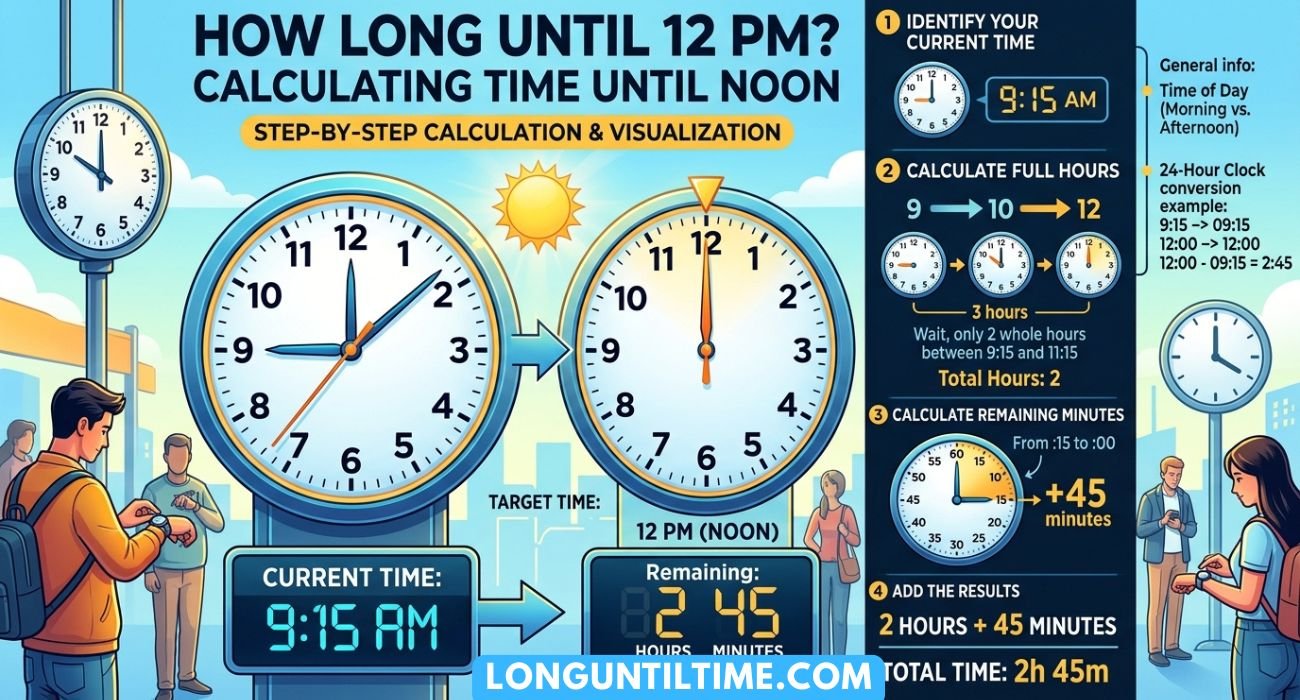 How Long Until 12 PM