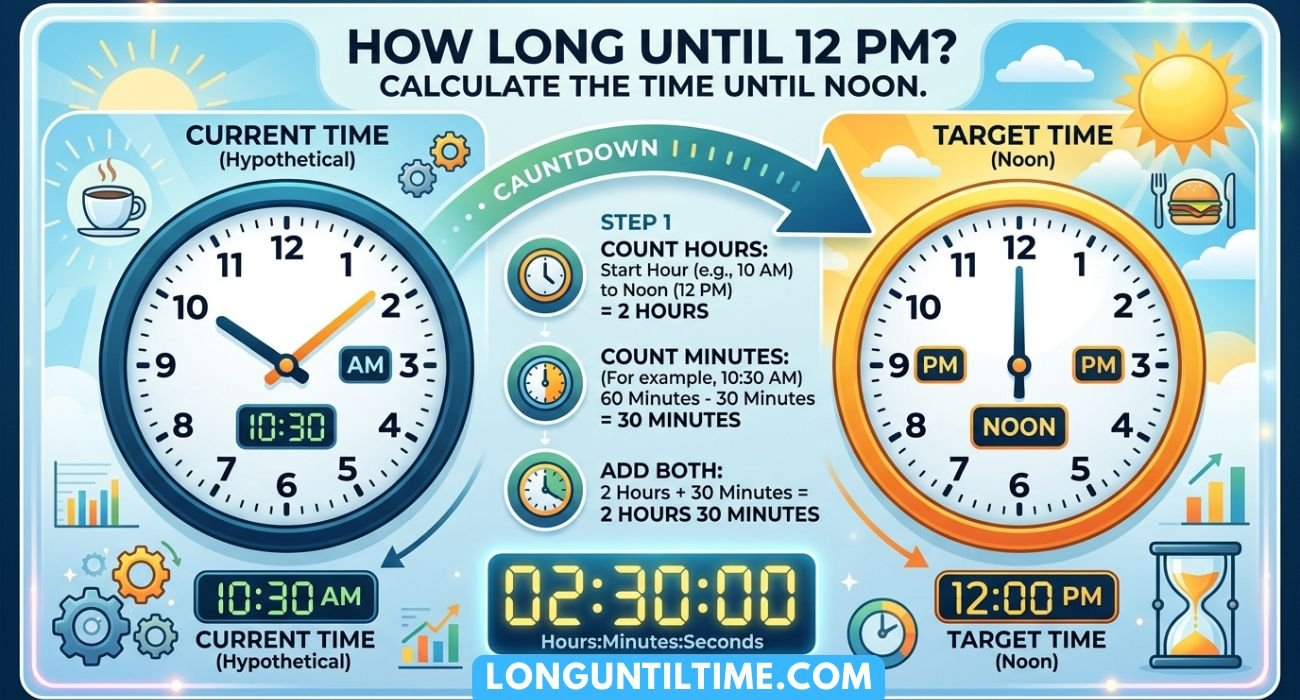 How Long Until 12 PM