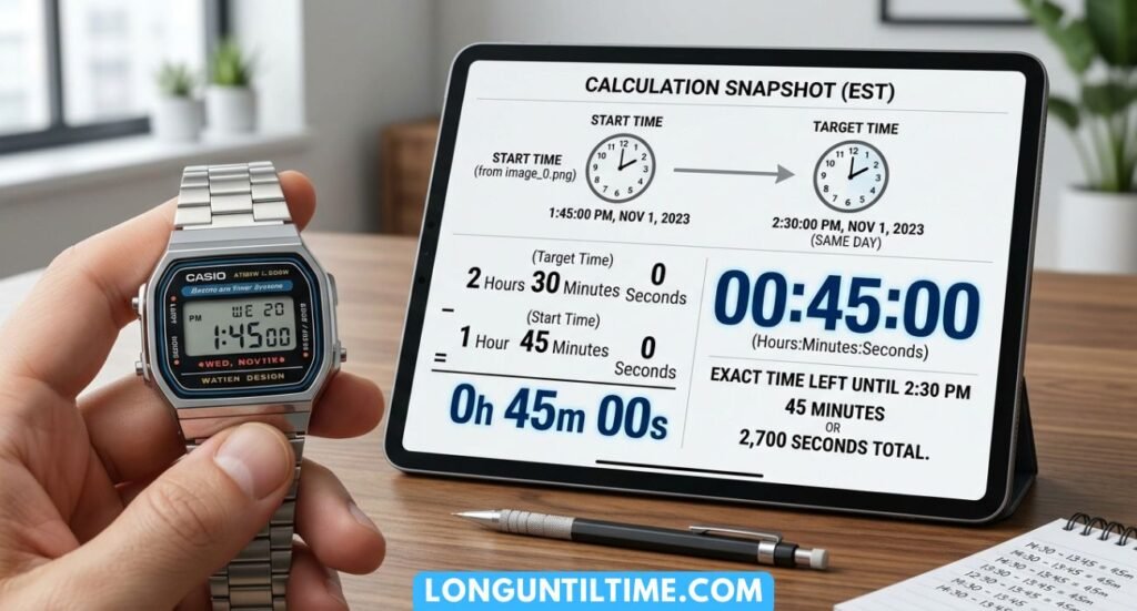 How Long Until 2:30