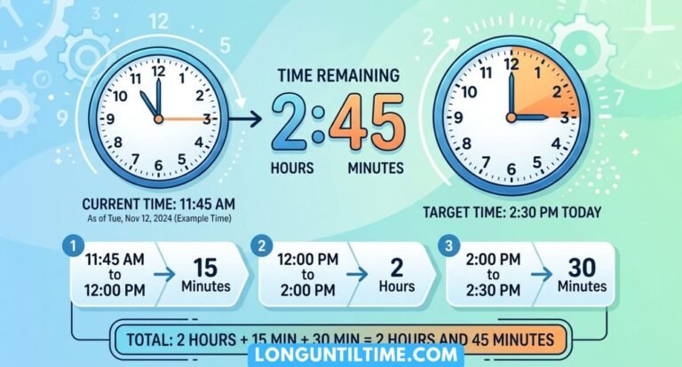 How Long Until 2:30 PM Today