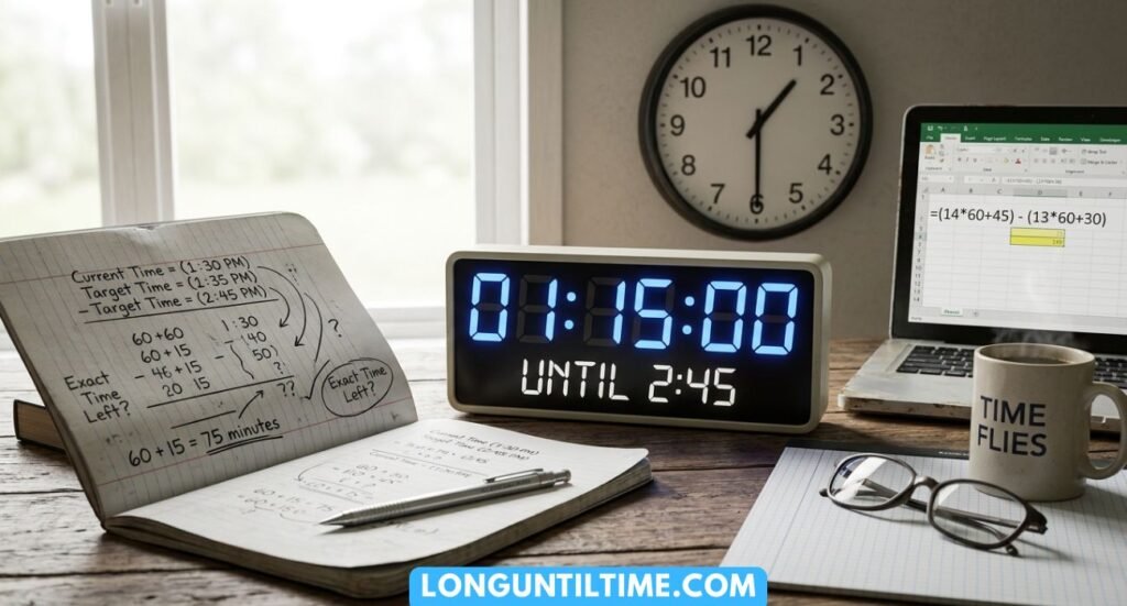 How Long Until 2:45