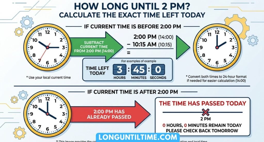 How Long Until 2pm?