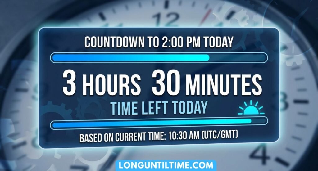 How Long Until 2pm?