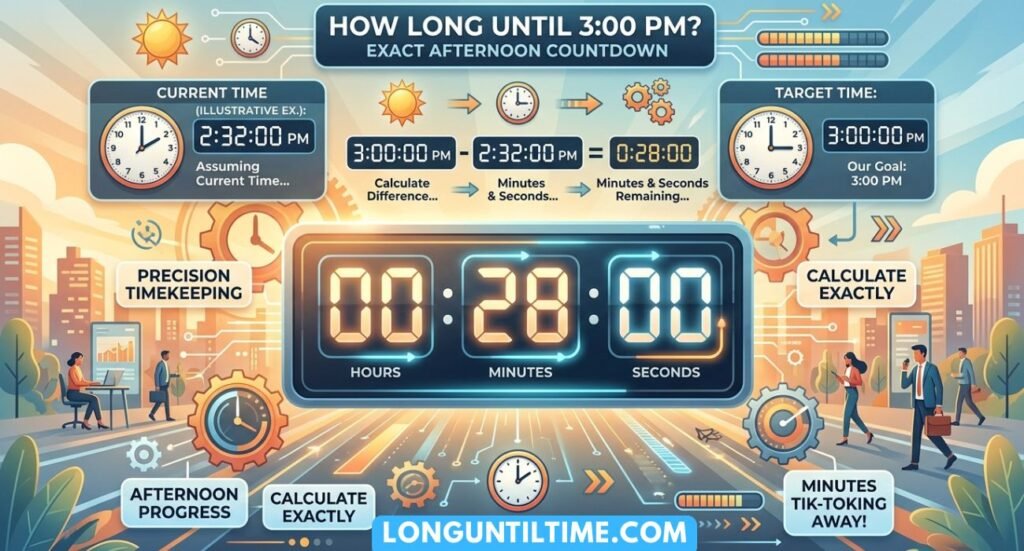 How Long Until 3:00 PM