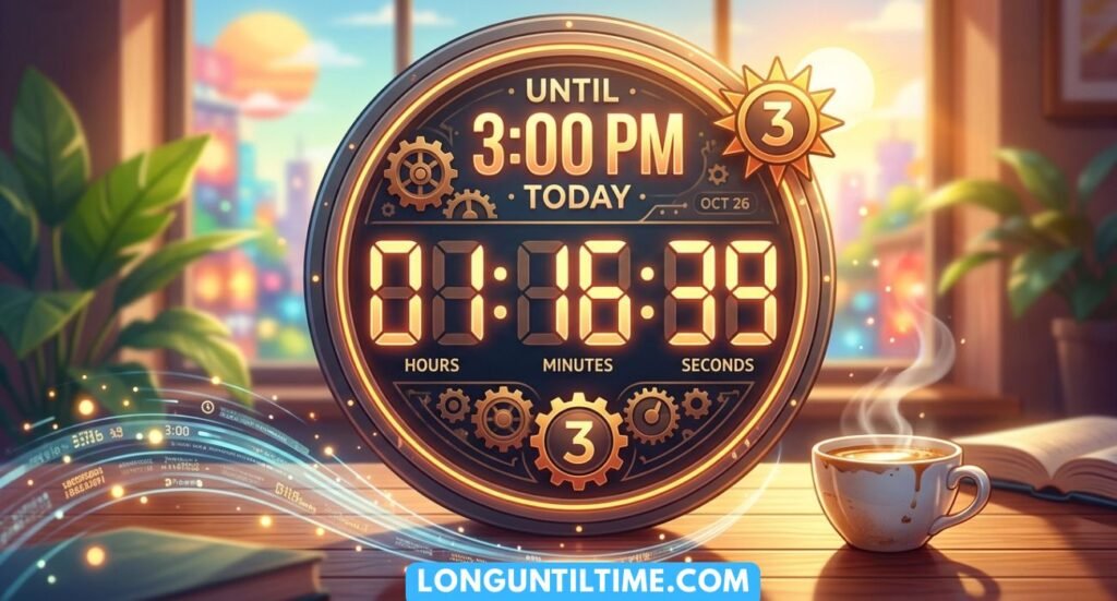 How Long Until 3:00 PM