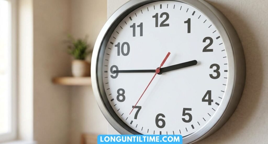 How Much Time Until 2:45
