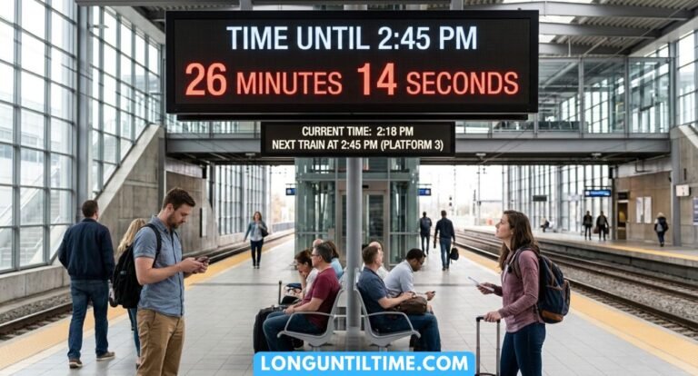 How Much Time Until 2:45