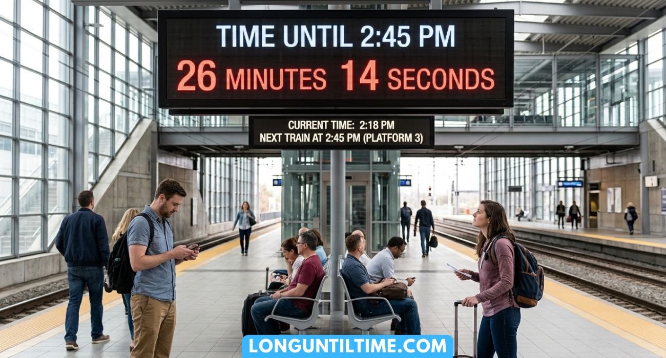 How Much Time Until 2:45