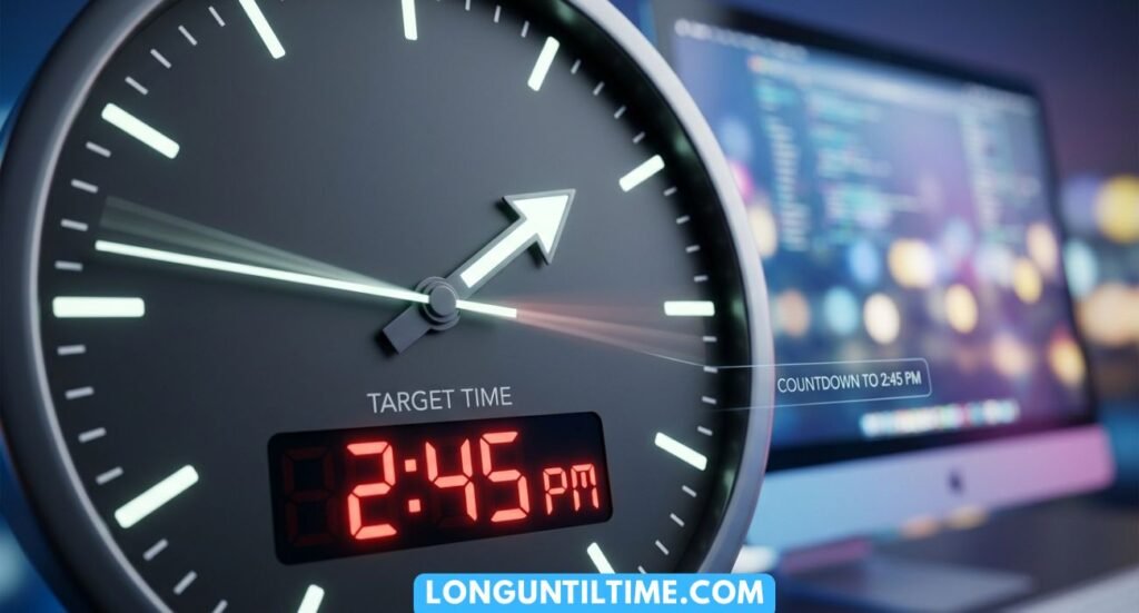 How Much Time Until 2:45