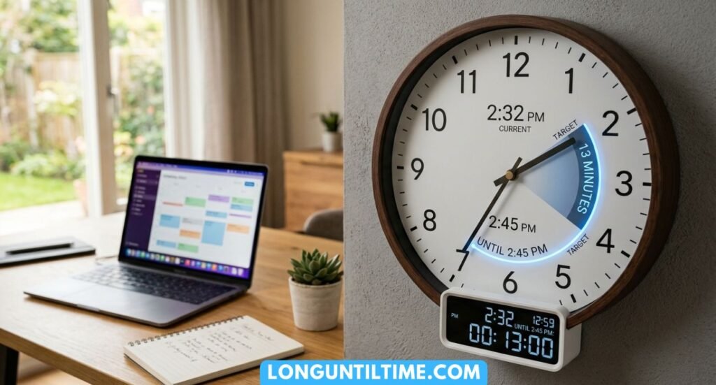 How Much Time Until 2:45