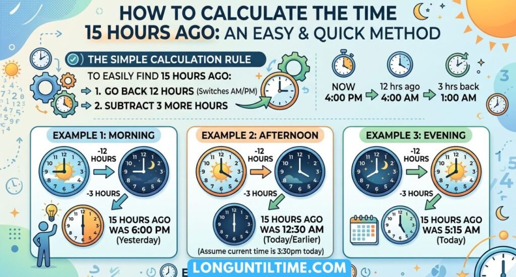 What Time Was 15 Hours Ago