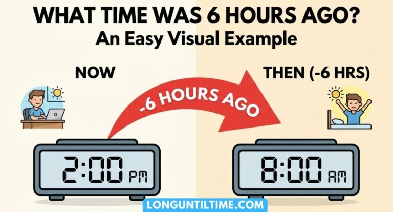 What Time Was 6 Hours Ago