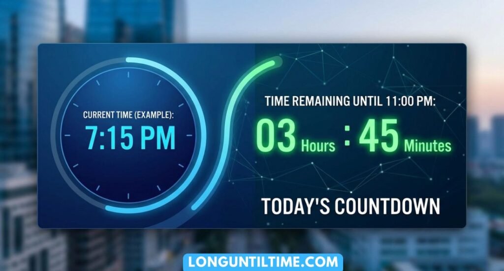 How Long Until 11 PM