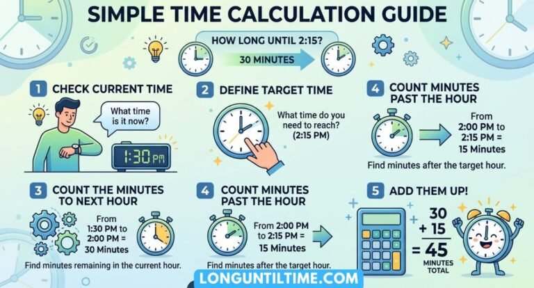 How Long Until 2:15