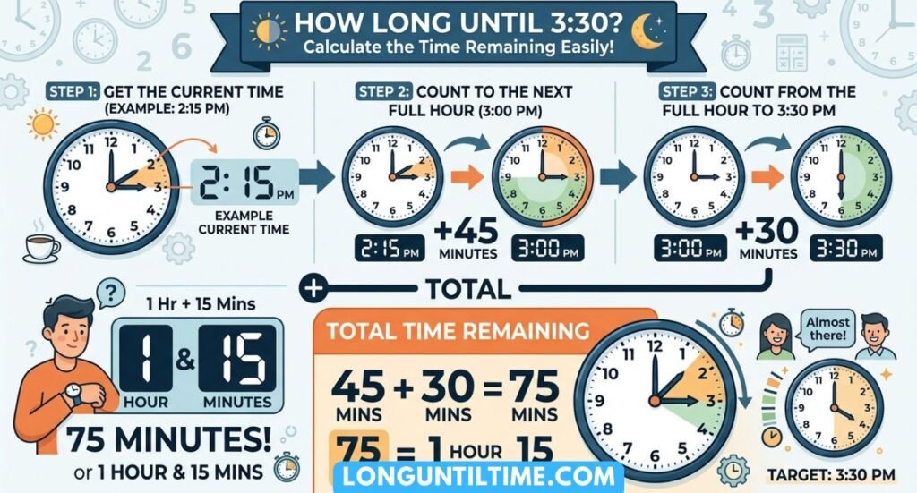 How Long Until 3:30