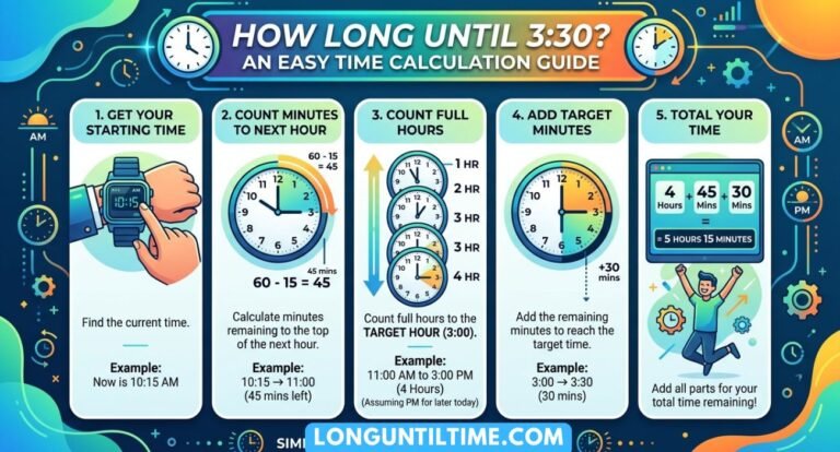 How Long Until 3:30