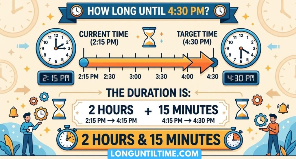How Long Until 4:30 PM?