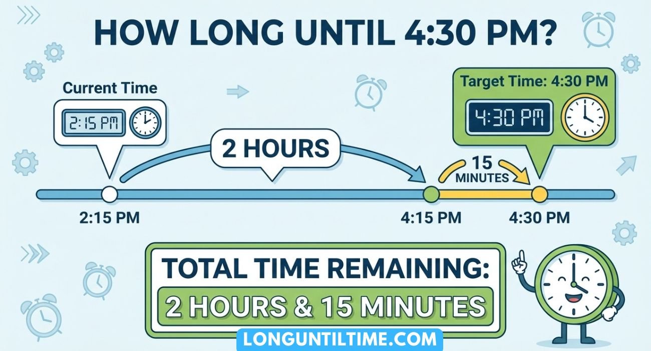 How Long Until 4:30 PM?